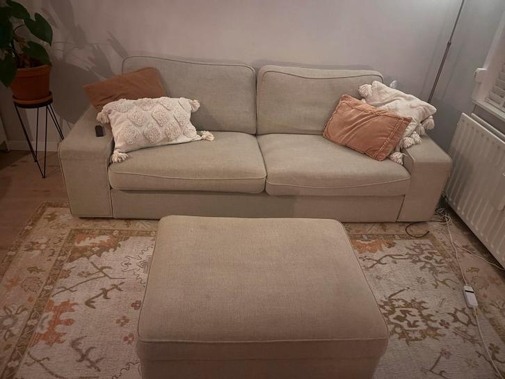 Comfortabele 3-zits bank Kivik- Ikea, Huis en Inrichting, Banken | Bankstellen, Gebruikt, Rechte bank, Driepersoons, 200 tot 250 cm