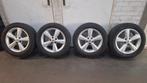 Nissan Qashqai set winterbanden, Auto-onderdelen, Banden en Velgen, Ophalen, Banden en Velgen, 17 inch, Winterbanden