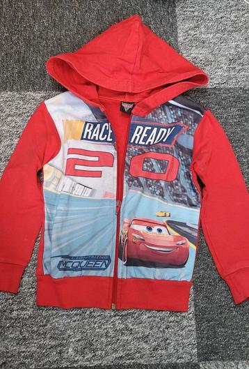 Cars vest met capuchon voor 3-4jaar maat 98-104 beschikbaar voor biedingen