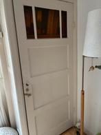 Bruinzeel binnendeur met glas 2 stuks, Ophalen, Gebruikt, 80 tot 100 cm, Binnendeur