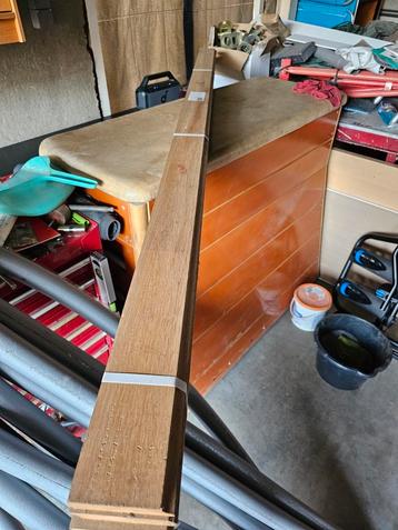NIEUW massief eiken plinten 2150mm lang, 90mm hoog, parket beschikbaar voor biedingen