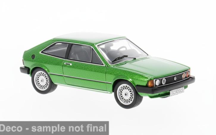 Volkswagen Scirocco I 1978 Groen Model 1/43 IXO Models, Hobby en Vrije tijd, Modelauto's | 1:43, Nieuw, Auto, Overige merken, Ophalen of Verzenden