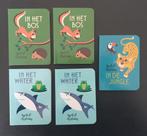 De dieren van Ingela, 5 mini boekjes, Boeken, Kinderboeken | Baby's en Peuters, Zo goed als nieuw, Ophalen