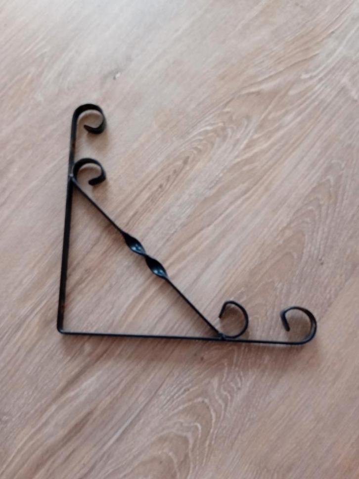 Smeedijzeren Plankdrager, Huis en Inrichting, Woonaccessoires | Wandplanken en Boekenplanken, Gebruikt, Ophalen of Verzenden