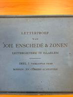 Uniek Boek LETTERPROEF Joh. Enschedé & Zonen Haarlem, 1895, Ophalen of Verzenden, 19e eeuw, Gelezen, Joh. Enschedé & Zonen