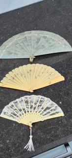 Vintage Waaiers - Set van 3, Ophalen of Verzenden