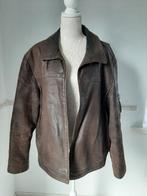 Leren herenjas maat 60, Kleding | Heren, Grote Maten, Ophalen, Gedragen, Bruin, Jas of Mantel