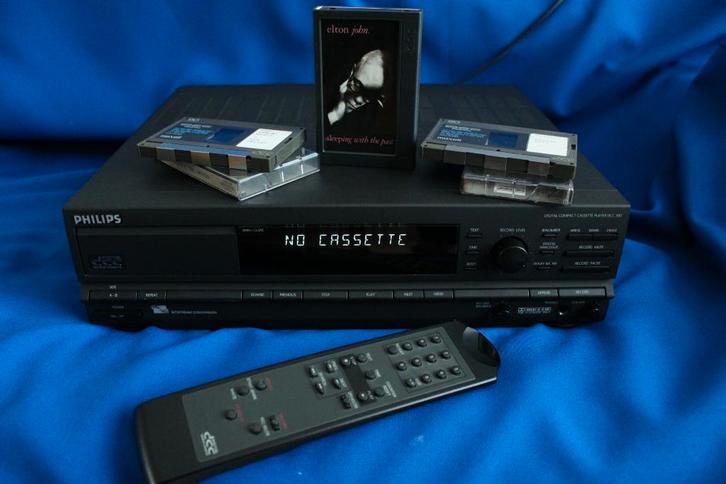 Cassetterecorder DIGITAAL dcc 300 PHILIPS, Audio, Tv en Foto, Cassettedecks, Enkel, Philips, Auto-reverse, Verzenden