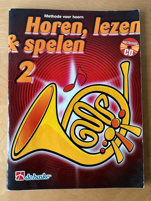 Horen, lezen & spelen deel 2 voor hoorn - de Haske, Muziek en Instrumenten, Bladmuziek, Gebruikt, Les of Cursus, Hoorn, Ophalen of Verzenden