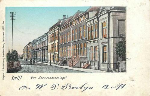 (300-451-027) Delft Van Leeuwenhoeksingel, Verzamelen, Ansichtkaarten | Nederland, Zuid-Holland, Verzenden