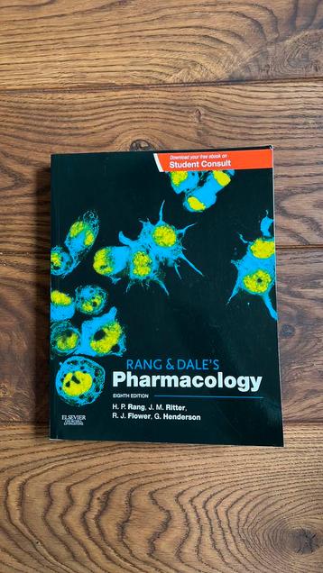 Rang & Dale’s Pharmacology 8th edition beschikbaar voor biedingen