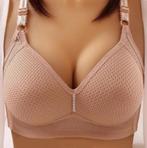 Huid-kleurige Plus Size BH (Cup: C; maat: 80C; Nieuw !), Crystal, Ophalen of Verzenden, Roze, BH