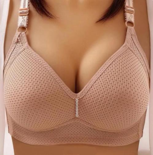 Huid-kleurige Plus Size BH (Cup: C; maat: 80C; Nieuw !), Kleding | Dames, Ondergoed en Lingerie, BH, Roze, Ophalen of Verzenden