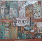 Nieuw paperpad Stamperia  Time is an illusion, Hobby en Vrije tijd, Scrapbooking, Ophalen of Verzenden, Nieuw, Papier of Karton