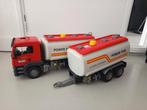 Bruder tankwagen + aanhanger, Ophalen of Verzenden