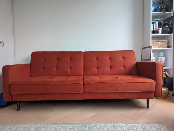 Terracotta Slaapbank z.g.a.n. - Kliksysteem, Huis en Inrichting, Banken | Bankstellen, Ophalen