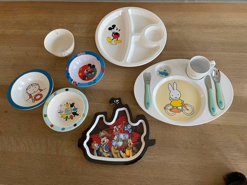 Uitverkoop diverse vintage bordjes en schaaltjes kids, Kinderen en Baby's, Kinderspulletjes, Zo goed als nieuw, Ophalen of Verzenden