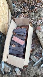 Ruime doos gemengde steenstrips, Doe-het-zelf en Verbouw, Ophalen, Zo goed als nieuw, Bakstenen