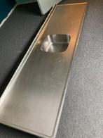 Aanrechtblad met wasbak, Huis en Inrichting, Keuken | Keukenelementen, Ophalen, Gebruikt, 150 tot 200 cm, Minder dan 100 cm
