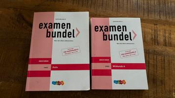 Examenbundels VWO Duits & Wiskunde A 2023/2024 beschikbaar voor biedingen
