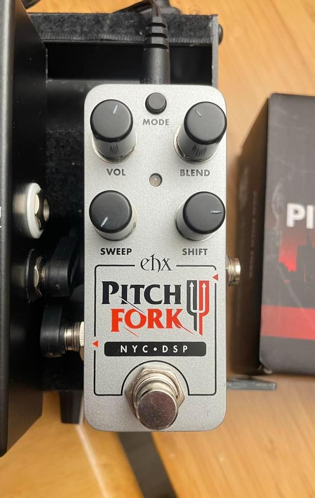 EHX Pico Pitch Fork (incl. doos + adapter), Muziek en Instrumenten, Effecten, Zo goed als nieuw, Chorus, Verzenden