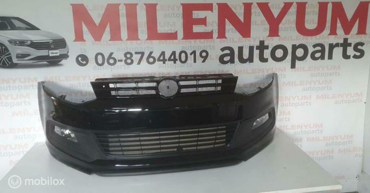 VOLKSWAGEN POLO 6R R-LINE VOORBUMPER NIEUW (2009-2014) LC9X, Auto-onderdelen, Carrosserie en Plaatwerk, Bumper, Voor, Nieuw, Ophalen of Verzenden