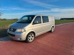 Volkswagen Transporter 2.5 TDI 1.0 128KW DC 2006, Voorwielaandrijving, Stof, Volkswagen, Origineel Nederlands