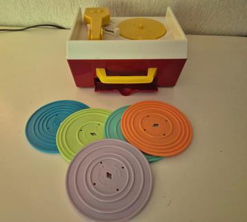 Vintage Fisher-Price Music Box Record Player – Works Perfect beschikbaar voor biedingen