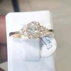 Diamand ring een hele mooie Nieuw!, Ophalen of Verzenden, Zo goed als nieuw