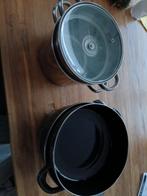 Mosselpan en pastapan, Ophalen of Verzenden, Zo goed als nieuw, Rvs, Overige typen