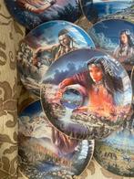 Borden met indianen motieven, Ophalen