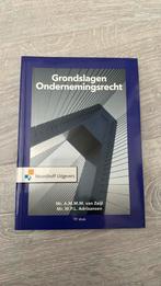 Mr. A.M.M.M. van Zeijl - Grondslagen Ondernemingsrecht, Ophalen of Verzenden, Mr. A.M.M.M. van Zeijl; M.P.L. Adriaansen, Zo goed als nieuw