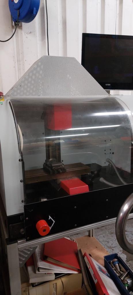 ISEL CNC freesbank, EMCO CNC freesbank, Diprofil, machinekle, Doe-het-zelf en Verbouw, Draaibanken, Gebruikt, Metaaldraaibank