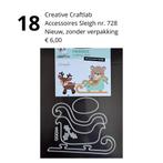Creative Craftlab Snijmal Sleigh 728, Nieuw!, Ophalen of Verzenden, Nieuw, Kerst, Pons of Mal