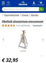 Obelink Aluminium Steunenset - 4 stuks nieuw in doos, Caravans en Kamperen, Ophalen of Verzenden, Nieuw