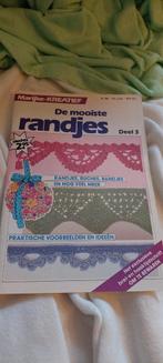 OUD MARIJKE KREATIEF PATROON BLAD DE MOOISTE RANDJES HAKEN, Ophalen of Verzenden, Gebruikt, Breien of Haken, Patroon of Boek