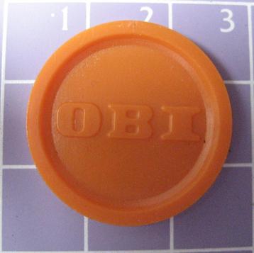 Winkelwagenmunt OBI. beschikbaar voor biedingen