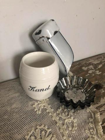 Brocante oude keuken items ( 3) beschikbaar voor biedingen