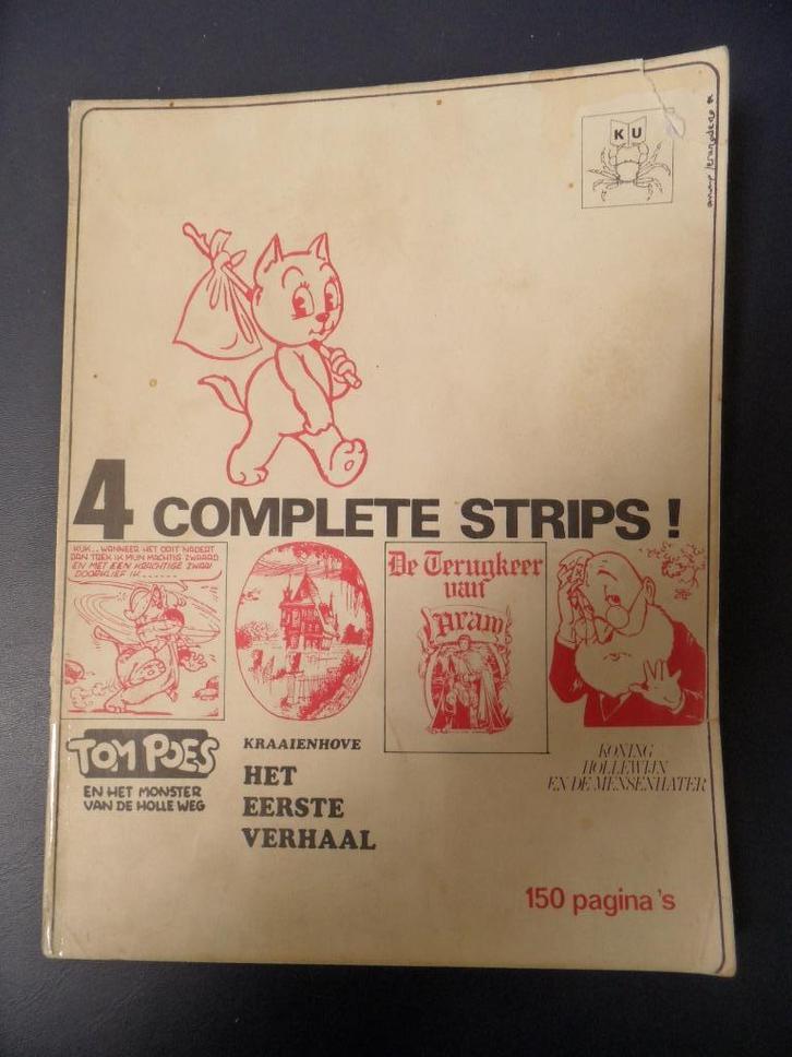 4 Complete Strips. 150 Pagina's., Boeken, Stripboeken, Zo goed als nieuw, Meerdere stripboeken, Ophalen of Verzenden