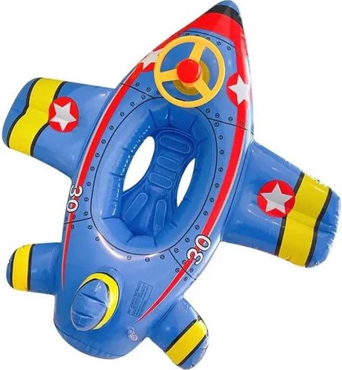 Opblaasbaar Speelgoed - Voertuig - Vliegtuig - Bootje - BLAU, Kinderen en Baby's, Speelgoed | Buiten | Opblaasfiguren, Nieuw, Verzenden
