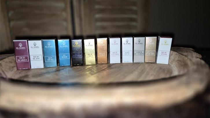 Partij Arabische Parfum rollers, Sieraden, Tassen en Uiterlijk, Uiterlijk | Parfum, Nieuw, Ophalen of Verzenden