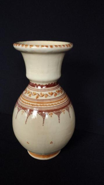 Bloemenvaas ARTESANIA <> Spaanse VAAS beige / bruin Keramiek beschikbaar voor biedingen