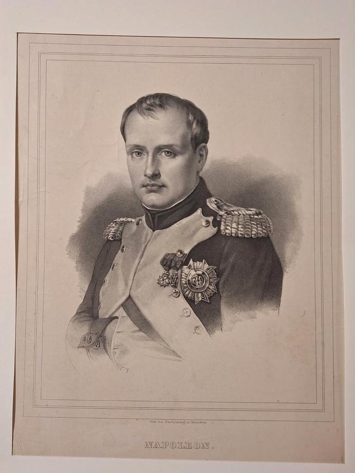 Gravure Napoleon Bonaparte, Antiek en Kunst, Kunst | Etsen en Gravures, Ophalen of Verzenden