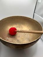 Mooie klankschaal voor meditatie, Gebruikt, Ophalen of Verzenden, Melodische percussie, X