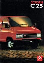 Folder Citroën C25 (1990), Verzenden, Gelezen, Citroën