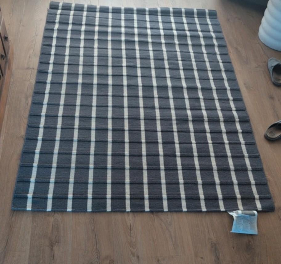 Foulum kleed ikea, Huis en Inrichting, Stoffering | Tapijten en Kleden, Blauw, Ophalen of Verzenden, Zo goed als nieuw, 150 tot 200 cm