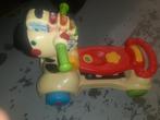 Speelgoed Zebra step 3 in 1 VTech, Ophalen, Zo goed als nieuw, Loopvoertuig