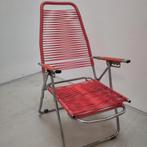 Vintage Tuinstoel - Retro Design, Tuin en Terras, Ophalen, Gebruikt, Metaal, Inklapbaar