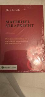 J. de Hullu - Materieel strafrecht 8ste druk, Ophalen of Verzenden, Zo goed als nieuw, J. de Hullu