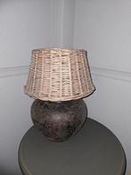 Lamp + kap, Ophalen of Verzenden, Zo goed als nieuw, Rond